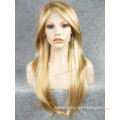 yaki straight natural hairline synthetic hair wigs for women hair lace